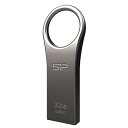 【中古】【未使用】SP Silicon Power シリコンパワー USBメモリ 32GB USB3.1 / USB3.0 亜鉛合金ボディ 防水 防塵 耐衝撃 PS4動作確認済 Jewel J80 SP032GBUF3J80V1T