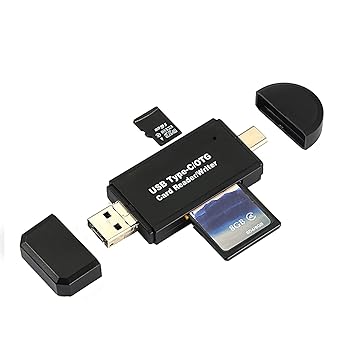 【中古】Whatif カードリーダー SD/Micro SDカード両対応 OTG機能付き Type-C/Micro usb/USB接続 MacOS/Windows/Androidスマートフォン・タブレット用 【中古】Whatif カードリーダー SD/Micro SDカード両対応 OTG機能付き Type-C/Micro usb/USB接続 MacOS/Windows/Androidスマートフォン・タブレット用