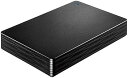 【中古】I-O DATA USB 3.1 Gen 1/2.0対応 ポータブルハードディスク 「カクうす Lite」 ブラック 5TB HDPH-UT5DKR