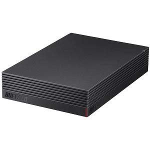 【中古】バッファロー HD-EDS4.0U3-BA パソコン&テレビ録画用 外付けHDD 4TB