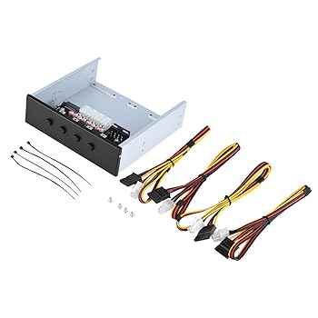 【中古】【未使用】Mugast 2.5インチ ハードドライブパワースイッチモジュール IDE SATA 15P 2入力 4つのセルフロックスイッチ HDD電源制御スイッチ デスクトップPC