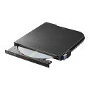 【中古】BUFFALO (バッファロー) USB3.1(Gen1)/3.0 外付け DVD/CDドライブ デスクトップパソコン対応 バスパワー Wケーブル(給電ケーブル付き) 薄型ポー