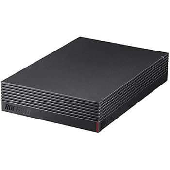 楽天AJIMURA-SHOP【中古】バッファロー HD-EDS8.0U3-BA パソコン&テレビ録画用 外付けHDD 8TB
