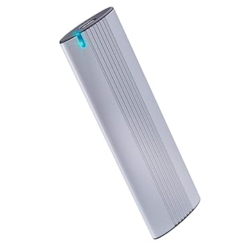 【中古】エレコム 外付けSSD ポータブル USB3.2(Gen2)対応 Type-C 500GB PS5/PS4(メーカー動作確認済) シルバー ESD-EH0500GSV