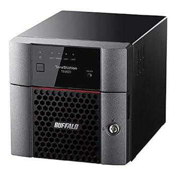 【中古】バッファロー TS3220DN0202 TeraStation TS3220DNシリーズ 2ベイデスクトップNAS 2TB