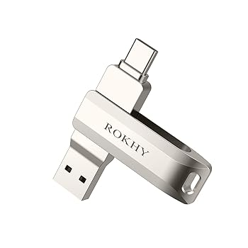 š̤ۡѡROKHY եåɥ饤256GB TypeC+USB3.2 ®OTG¥奢եåǥ ɥɥ...