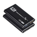 【中古】キャプチャーボード 4K HDMIビデオキャプチャカード ゲームキャプチャデバイスUSB3.0 1080p 60fps UVC & UACをサポート HDMIループアウト Windo