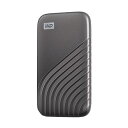 【中古】ウエスタンデジタル(Western Digital)WD ポータブルSSD 2TB グレー USB3.2 Gen2 My Passport SSD 最大...