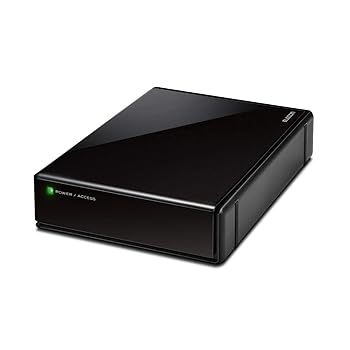 楽天AJIMURA-SHOP【中古】エレコム HDD 外付けハードディスク 6TB SeeQVault対応 テレビ録画 かんたん接続ガイド付き 静音ファンレス設計 ブラック ELD-QEN2060UBK