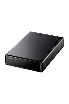 【中古】ロジテック HDD 外付け SeeQVault対応 レグザ対応 テレビ録画用 ハードディスク 4TB 静音 ファンレス設計 国内メーカー 3.5インチ USB3.2 (Gen1)