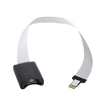 21 inches+ - 【中古】Chenyang Micro-SDTFメモリーカードキットオスからSDメスエクステンションソフトフラットFPCケーブルエクステンダー25cm