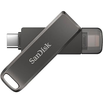 【中古】【未使用】SanDisk iXpand Luxe 128GB Flash Drive