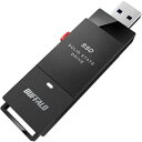 【中古】BUFFALO バッファロー 外付けSSD ブラック 1.0TB SSD-PUT1.0U3-BKA