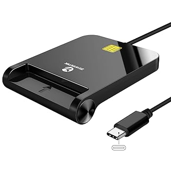 【中古】ZOWEETEK CACリーダー USB C CAC カードリーダー ミリタリー DOD ミリタリー USB 共通アクセス..