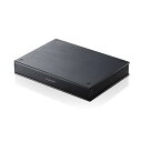 【中古】エレコム ポータブルHDD ハードディスク 2TB PC/テレビ録画用 USB3.2(Gen1) ブラック ELP-PTV020UBK(2)
