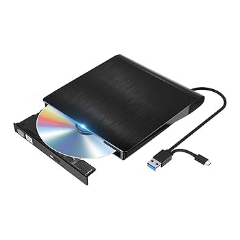 【中古】【2022業界新開発】CD/DVDドライブ 外付け USB3.0/Type Cポート付き CD/DVD 読み込み 書き込み 外付け 録画込み対応 ポータブルドライブ CD/DVD- 【中古】【2022業界新開発】CD/DVDドライブ 外付け USB3.0/Type Cポート付き CD/DVD 読み込み 書き込み 外付け 録画込み対応 ポータブルドライブ CD/DVD-