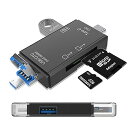 【中古】【未使用】Wekrsu SDカードリーダー 3in1 【 Type-c/USB 3.0 / Micro USB 】sdカードリーダー type-c usb sdカードリーダー タイプc sdカードリーダー tfカ(2)