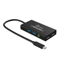 【中古】j5create ライブ配信 キャプチャーボード 1080pフルHD録画配信 4K30Hz HDMI出力 大画面チャット確認 Power Delivery60W対応 USB3.0ハブ搭載 ライ