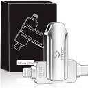 【中古】【未使用】Apple MFi 認証iPhone USBメモリ128GBフラッシュドライブ iPhone メモリー iPhone バックアップ iPad USBメモリ アイフォン USBメモリ フラッシ(2)