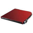 【中古】【未使用】バッファロー BRXL-PTV6U3-RDB(レッド) USB3.2(Gen1) 対応 ポータブルBD 書込ソフト