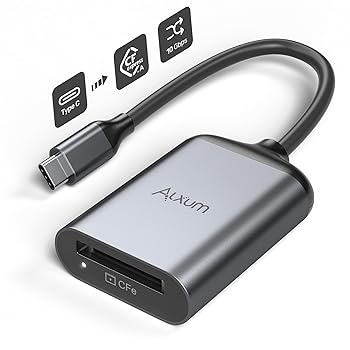 【中古】Alxum CFexpress Type Aカードリーダー USB 3.1 Gen2 10Gbps 高速 CFexpressタイプAメモリーカード Windows/MacOS/Linux/Android対応 CFexpress