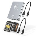 【中古】CFexpress Type B SD カードリーダー USB C、デュアルスロットUSB 3.2 10Gbps CFexpress Type Bカードリーダー Android/Windows/Mac OS/Linux対