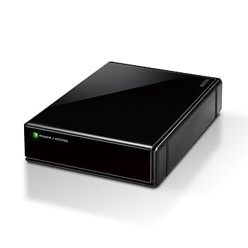 楽天AJIMURA-SHOP【中古】エレコム 外付けハードディスク 6TB SeeQVault対応 テレビ録画 4K対応 USB3.2（Gen1） 静音 ファンレス設計 ELD-QEN060UBK/E