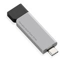 【中古】iPhone 15 / 16 / 16Pro 対応 ロジテック SSD 外付け 1TB 高速 R:1000MB/S 薄型 スリム Type-C USB-C PS5 iPad USB 10Gbps 小型 スティック LMD-(2)