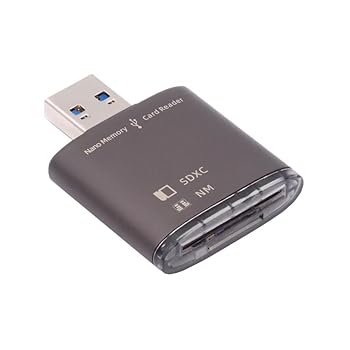 【中古】【未使用】CY カード USB 3.0 - NM Nano メモリ カード & SD カード リーダー ライター、Mate Seal 電話、カメラ、ラップトップ用