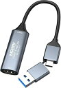 【中古】MiPremium 3 HDMI キャプチャーボード Switch対応 ビデオキャプチャカードゲームキャプチャー 4K入力&1080P出力 USB&Type C 2 in 1 小型軽量 ゲ