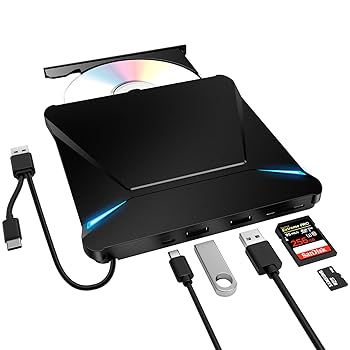 【中古】【未使用】DVDドライブ 外付け 【2025新モデル・高速USB3.0・6In1多機能】 CD/DVDプレイヤー 薄型 ポータブルドライブ typeC/USBポート DVDプレーヤー バス 【中古】【未使用】DVDドライブ 外付け 【2025新モデル・高速USB3.0・6In1多機能】 CD/DVDプレイヤー 薄型 ポータブルドライブ typeC/USBポート DVDプレーヤー バス