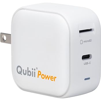 【中古】【未使用】サンワダイレクト iPhone/iPad Android USB-C 充電しながら自動バックアップ ACアダプタ一体型 PD 急速充電対応 Q...