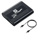 【中古】ZARPA 4K USB 3.0 HDMI キャプチャーボード ビデオキャプチャカード HDMIパススルー 1080P/60FPS ゲーム録画/HDMIビデオ録画/会議/画面共有/ライ