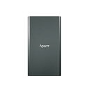 【中古】【未使用】Apacer SSD 外付け 2TB ポータブル AS723 USB3.2 Gen2x2 耐衝撃性 1,500G/1.0msec AP2TBA...