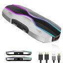 【中古】【未使用】4k 120FPS HDMI キャプチャーボード パススルー USB3.1 HDR YUY2 ゲームキャプチャー ビデオキャプチャー Tpye-C マイク イヤホン デバイス 低レ