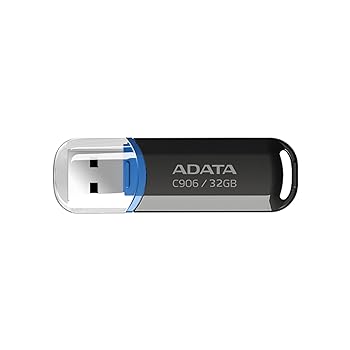 【中古】【エイデータ】 USBメモリ C906 ブラック 32GB USB 2.0 AC906-32G-RBK-I