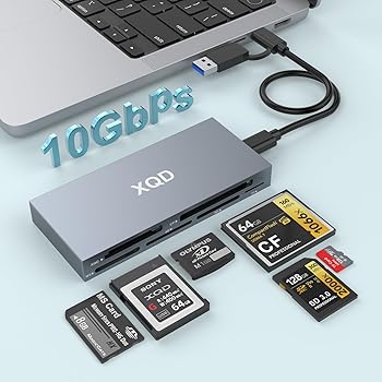 【中古】6-in-1 XQDカードリーダー 10Gbps マルチ対応 ソニーG/Mシリーズ・Lexar 2933x/1400x USB Mark XQD/CF/XD/MS/TF/SDカード対応 Type-C&USB 3.0 【中古】6-in-1 XQDカードリーダー 10Gbps マルチ対応 ソニーG/Mシリーズ・Lexar 2933x/1400x USB Mark XQD/CF/XD/MS/TF/SDカード対応 Type-C&USB 3.0