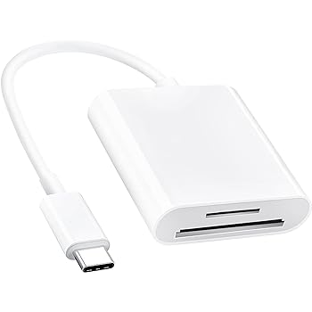 【中古】【未使用】iPhone 15/16/iPad/MacBook/Mac用Type-c SDとマイクロSDカードリーダー タイプc iPhone sdカードリーダー 高速双方向データ転送 写真保存 設定不