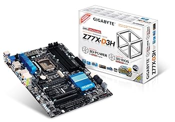 【中古】GIGABYTE intel Z77 LGA1155 ATX LucidLogix Virtu MVP対応 GA-Z77X-D3H