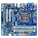 【中古】Gigabyte LGA 1155 Intel b75 SATA 6 Gb / s USB 3.0 Micro ATXマザーボードddr3 1600 ga-b75 m-d3h