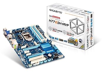 GIGABYTE intel H77 LGA1155 ATX VirtuMVP GA-H77-D3H-MVP