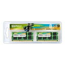 【中古】Silicon Power 204PIN DDR3-1600 4GB×2枚組(ノート用)