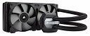 【中古】Corsair 一体型水冷CPUクーラー CW-9060009-WW (H100i)