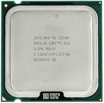 【中古】Core2Duo E8500 3.16GHz/6M/1333/LGA775 SLB9K バルク