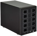 【中古】MARSHAL MAL355EU3R RAID対応 SATA3.5&SATA2.5インチHDD5台ケース