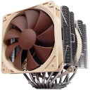 【中古】Noctua NH-D14,プレミアム CPUクーラー NF-P14 PWM・NF-P12 PWMファン付き ツインタワー (ブラウン)