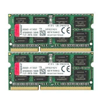 š̤ۡѡۥ󥰥ȥ ΡPC  DDR3L 1600 (PC3L-12800) 8GB2 CL11 1.35V Non-ECC SO-DIMM 204pin KVR16LS11K2/16