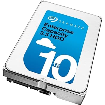 【中古】【未使用】Seagate 内蔵ハードディスク 3.5インチ Enterprise Capacity v6 10TB ( SAS / ヘリ..