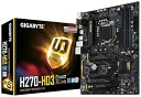 【中古】GIGABYTE Intel H270チップセット搭載マザーボード:GA-H270-HD3