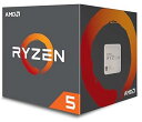 【中古】【未使用】AMD CPU Ryzen5 1600 with Wraith Spire 65W cooler AM4 YD1600BBAEBOX